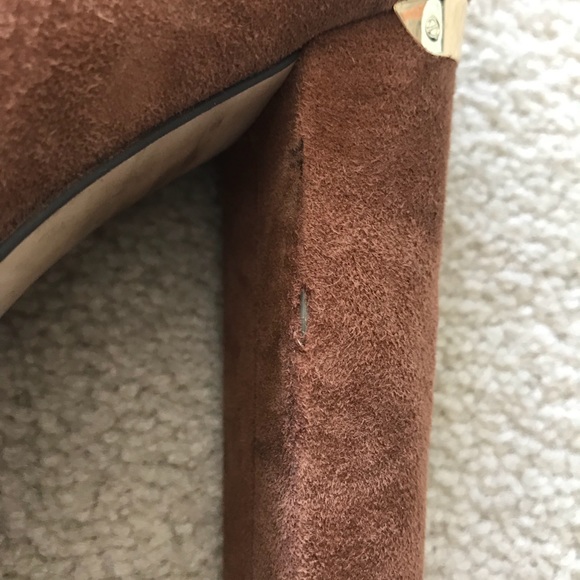 Michael Korus suede booties! Worn once! - Picture 5 of 5